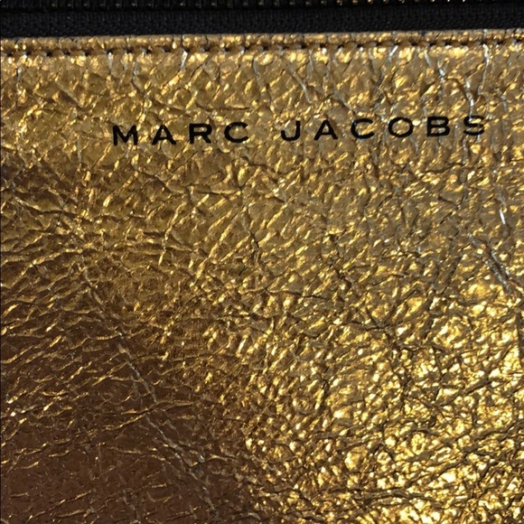 Marc Jacobs Neiman Marcus for target gold clutch - Picture 2 of 9